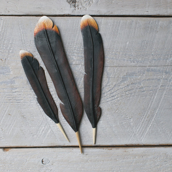 売約済み　帯留め〈Bird feather・モノトーン〉 t-23087.jpg