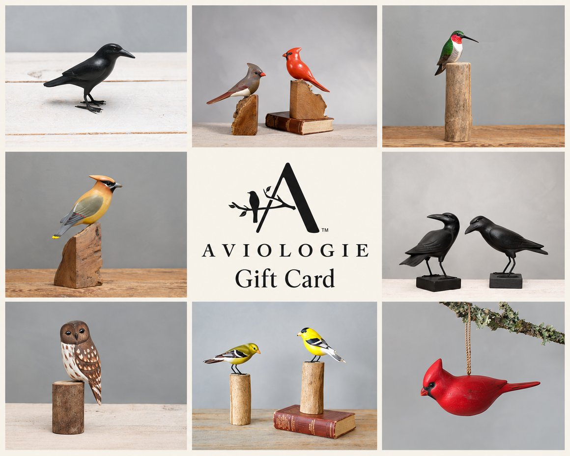 Gift Card – Aviologie Hand-Carved Bird & Wildlife Art