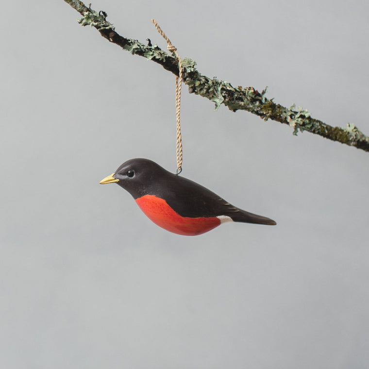 Hanging Robin Ornament
