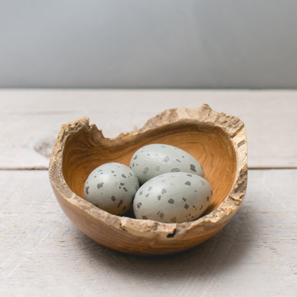 Nest Bowl with Osprey Eggs